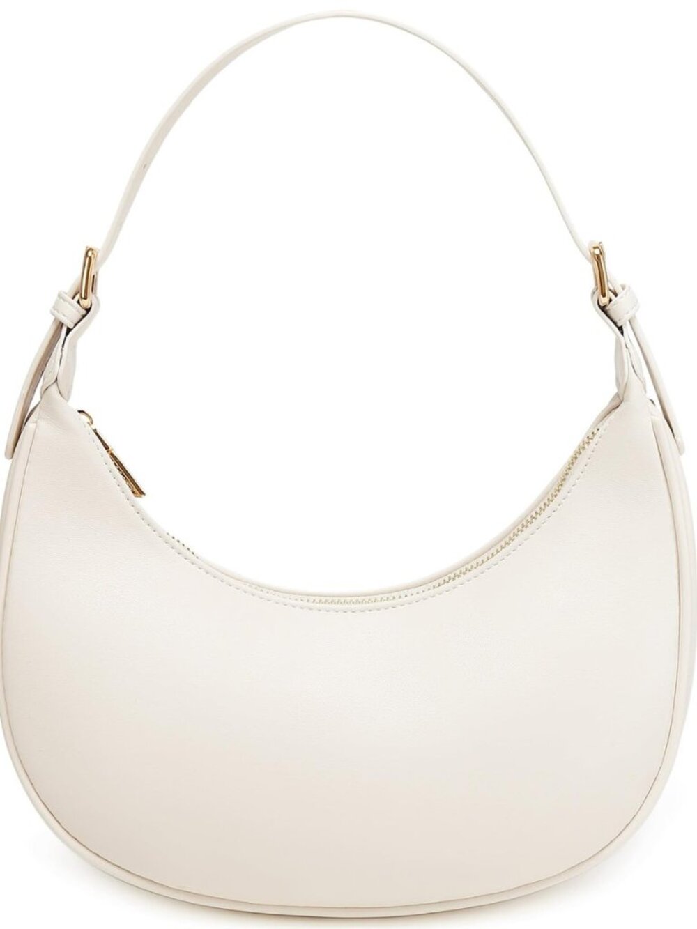 Fashion Small Crescent Underarm Shoulder Bag for Women Trendy Purse Hobo